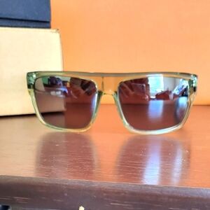 Phillip Lim 3.1 Oliver Squared Sunglasses in Moss Green Mens